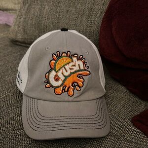 🎁Orange Crush Gray and White Fantastic 4 adjustable Cap